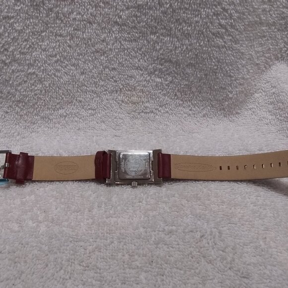 Fossil Arkitekt University of California 1868 Watch Brown Leather New Bat Great - Picture 10 of 11